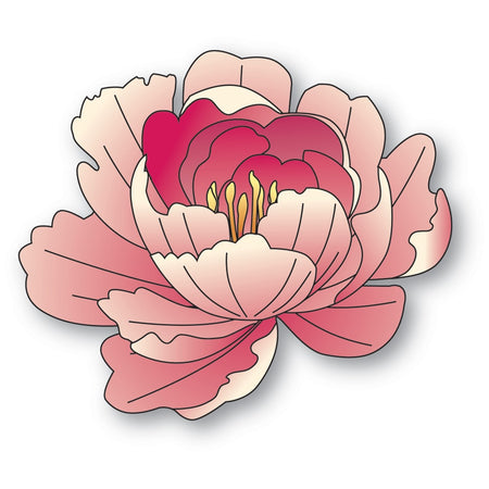 Memory Box Die - Refined Peony Bloom