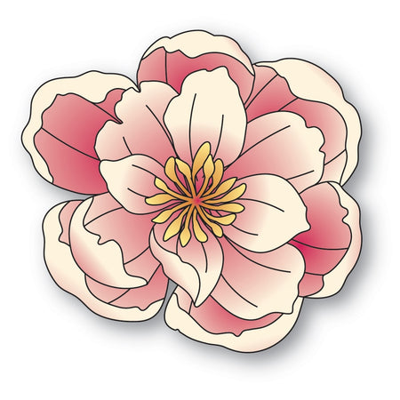 Memory Box Die - Delightful Peony Blossom