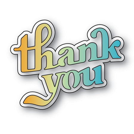 Memory Box Die - Cheery Thank You