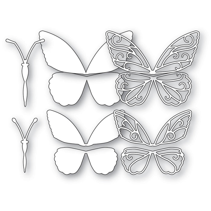 Memory Box Die - Gypsy Butterflies