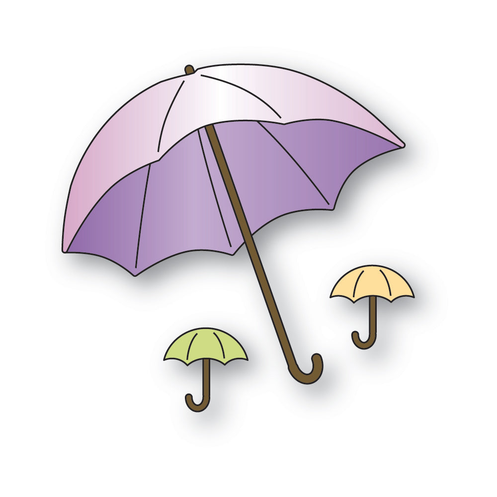 Memory Box Die - Umbrella Trio