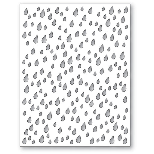 Memory Box Die - Raindrop Plate
