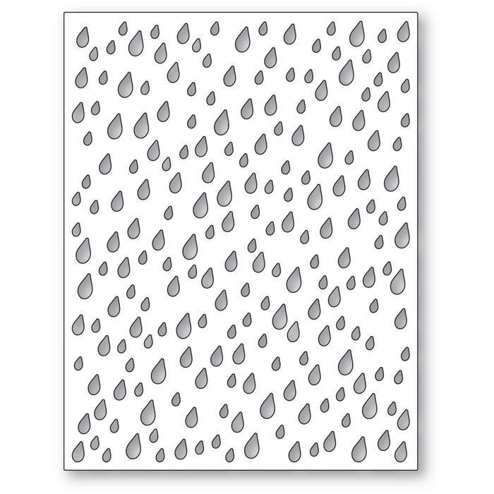 Memory Box Die - Raindrop Plate