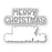 Memory Box Die - Merry Christmas Marker