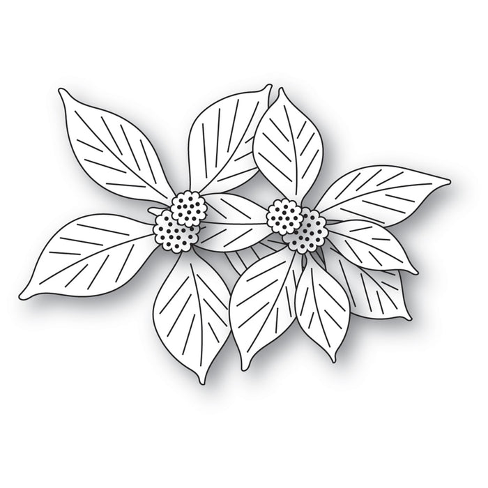 Memory Box Die - Brilliant Poinsettia