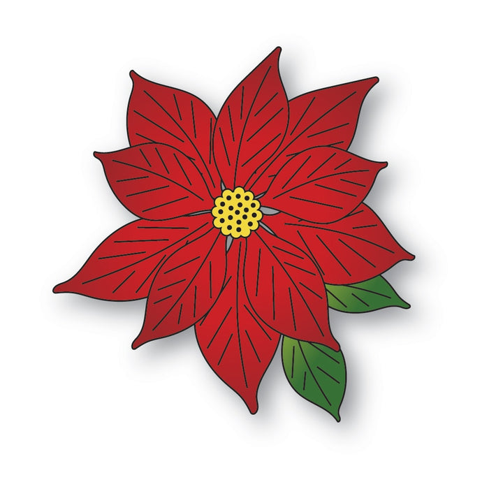 Memory Box Die - Brilliant Poinsettia