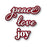 Memory Box Die - Peace Love Joy Stylish Script