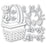 Memory Box Die - Woven Flower Basket