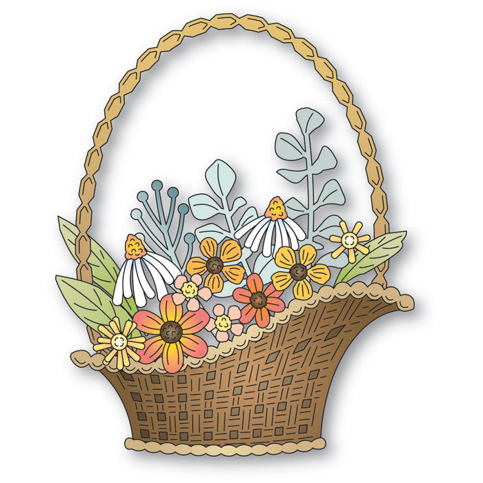 Memory Box Die - Arched Flower Basket