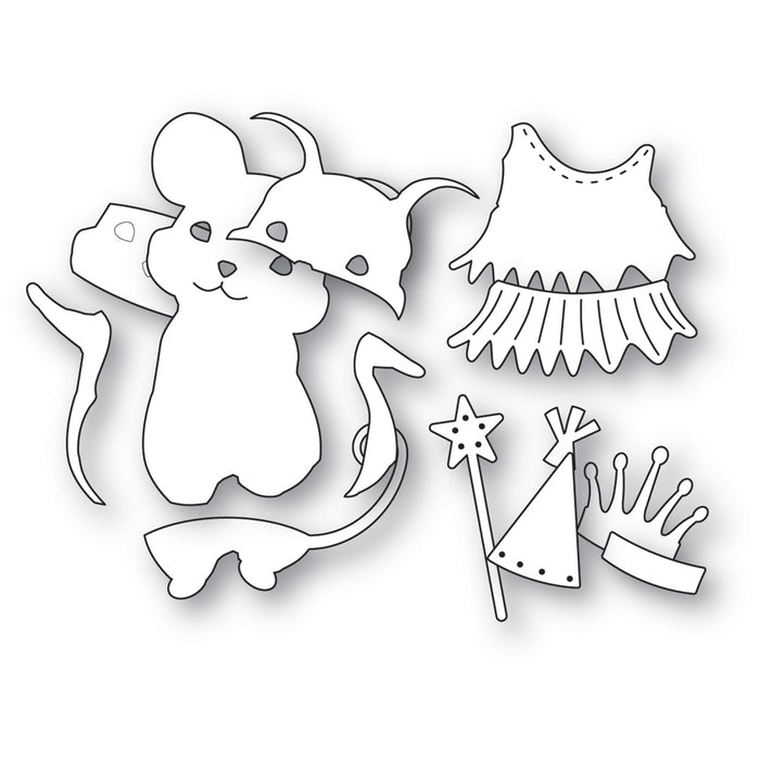 Memory Box Die - Amelia Mouse