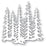 Memory Box Die - Evergreen Tree Stand