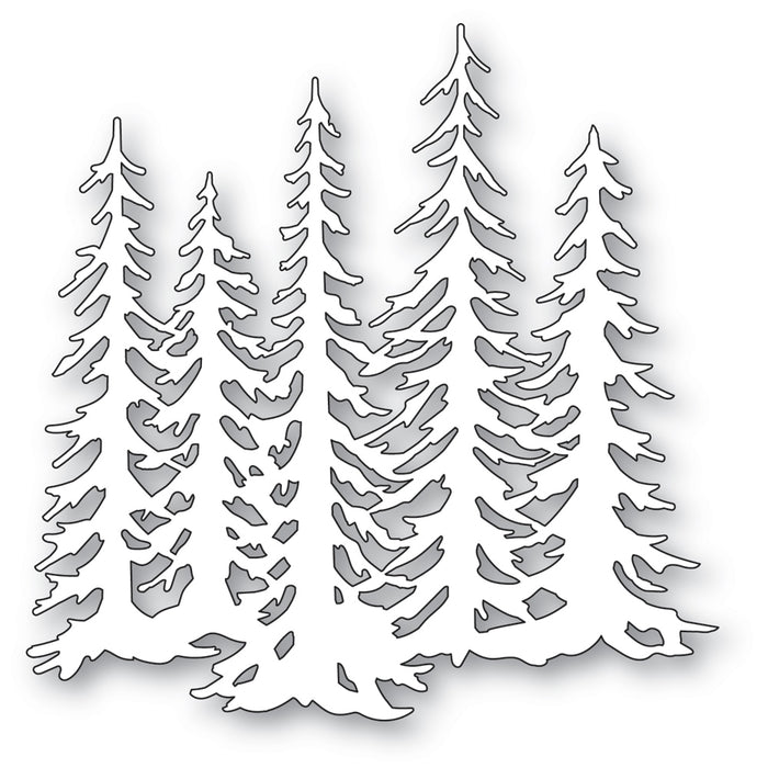 Memory Box Die - Evergreen Tree Stand