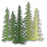 Memory Box Die - Evergreen Tree Stand