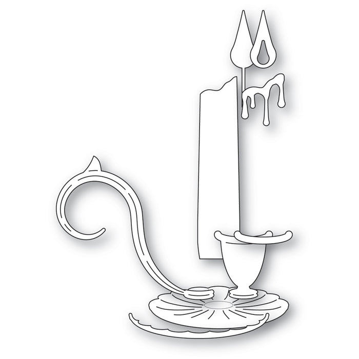 Memory Box Die - Heirloom Candlestick Holder