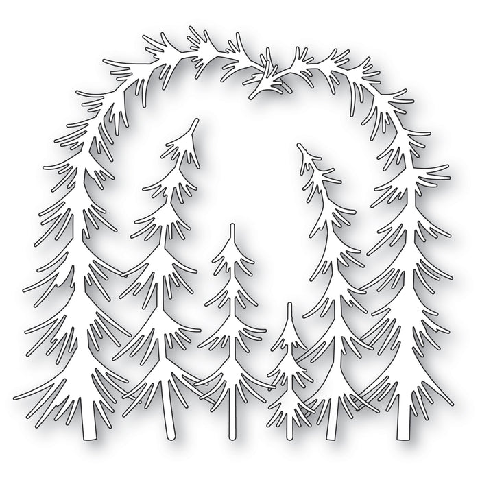 Memory Box Die - Gathered Evergreens