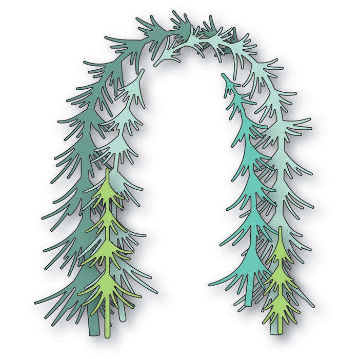 Memory Box Die - Gathered Evergreens