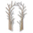 Memory Box Die - Gathered Tree Trunks