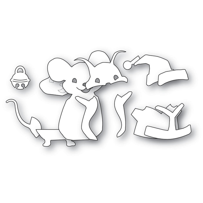 Memory Box Die - Jingle Mouse