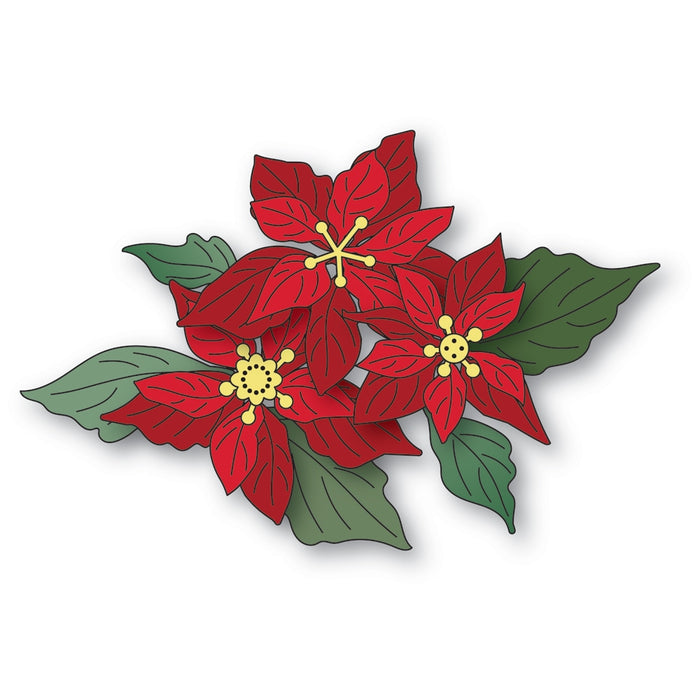 Memory Box Die - Fresh Poinsettia Bundle