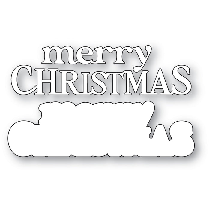 Memory Box Die - Merry Christmas Timeless Script