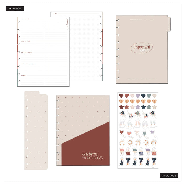 Me & My Big Ideas Happy Planner - Important Dates Classic Accessory Pack
