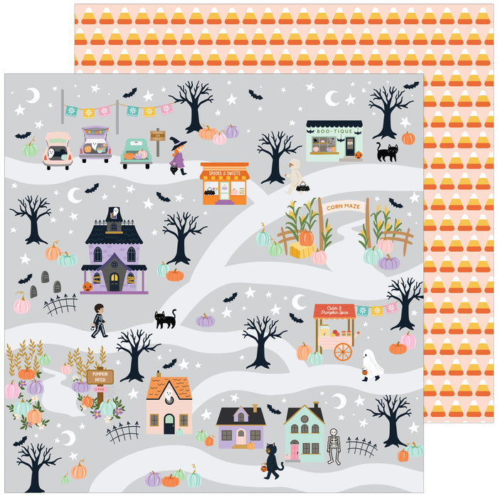 Pinkfresh Studio BooVille by Paige Evans - 12x12 Paper Pack