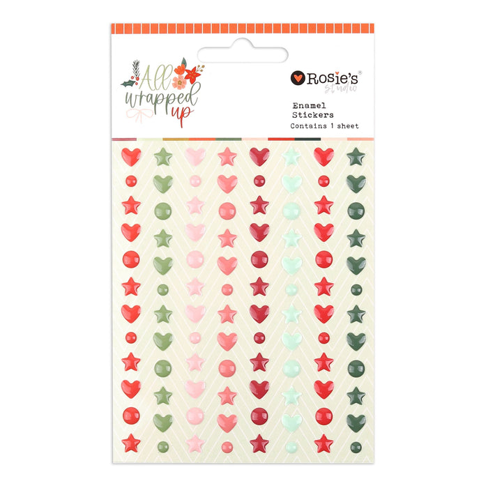 Rosie's Studio All Wrapped Up - Enamel Stickers