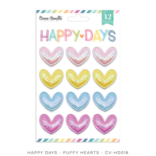 Cocoa Vanilla Studio Happy Days - Puffy Hearts