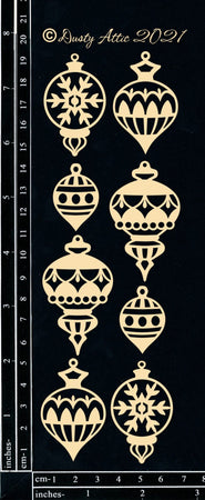 Dusty Attic - Christmas Ornaments #2