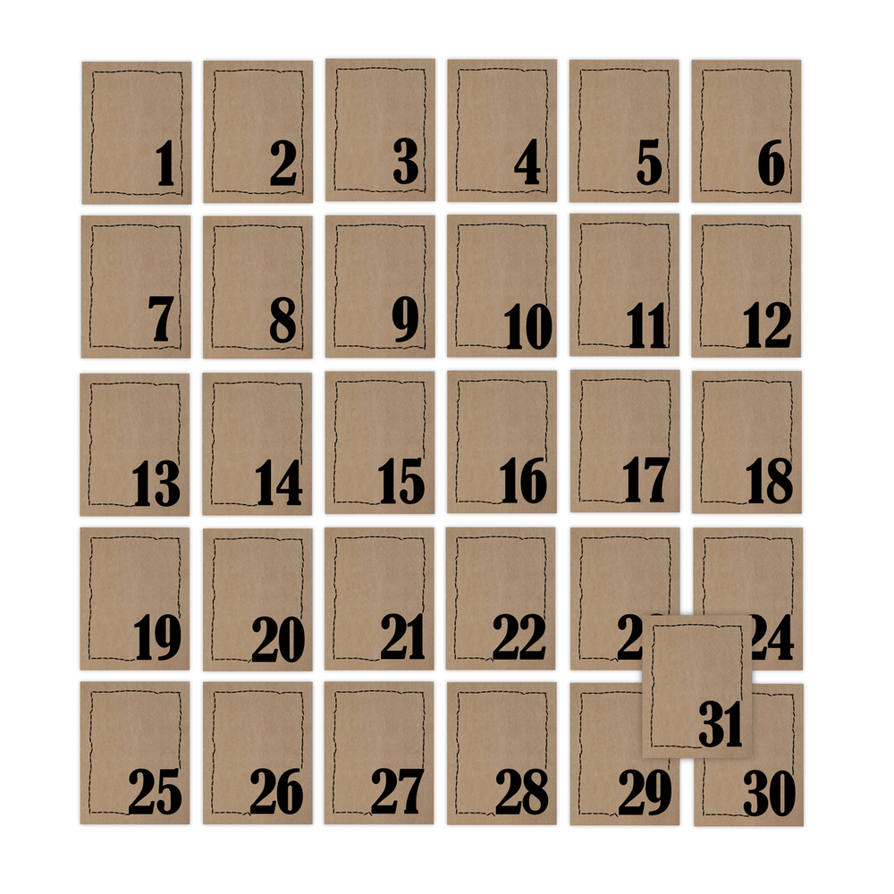 Pretty Little Studio Comfort & Joy - Everyday Kraft 3x4 Journaling Cards