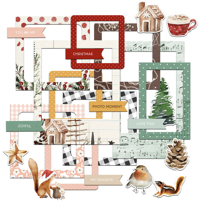 Pretty Little Studio Comfort & Joy - Gingerbread Frames Die-Cuts