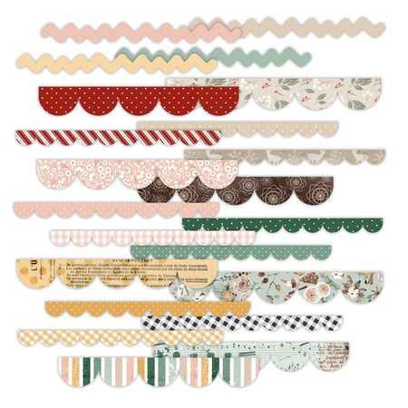 Pretty Little Studio Comfort & Joy - Cozy Night Scallop Die-Cuts