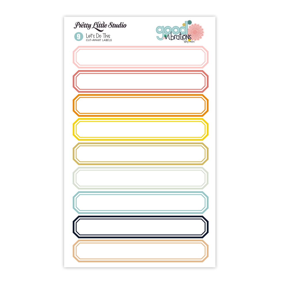 Pretty Little Studio Good Vibrations - Let's Do This Cut-Aparts