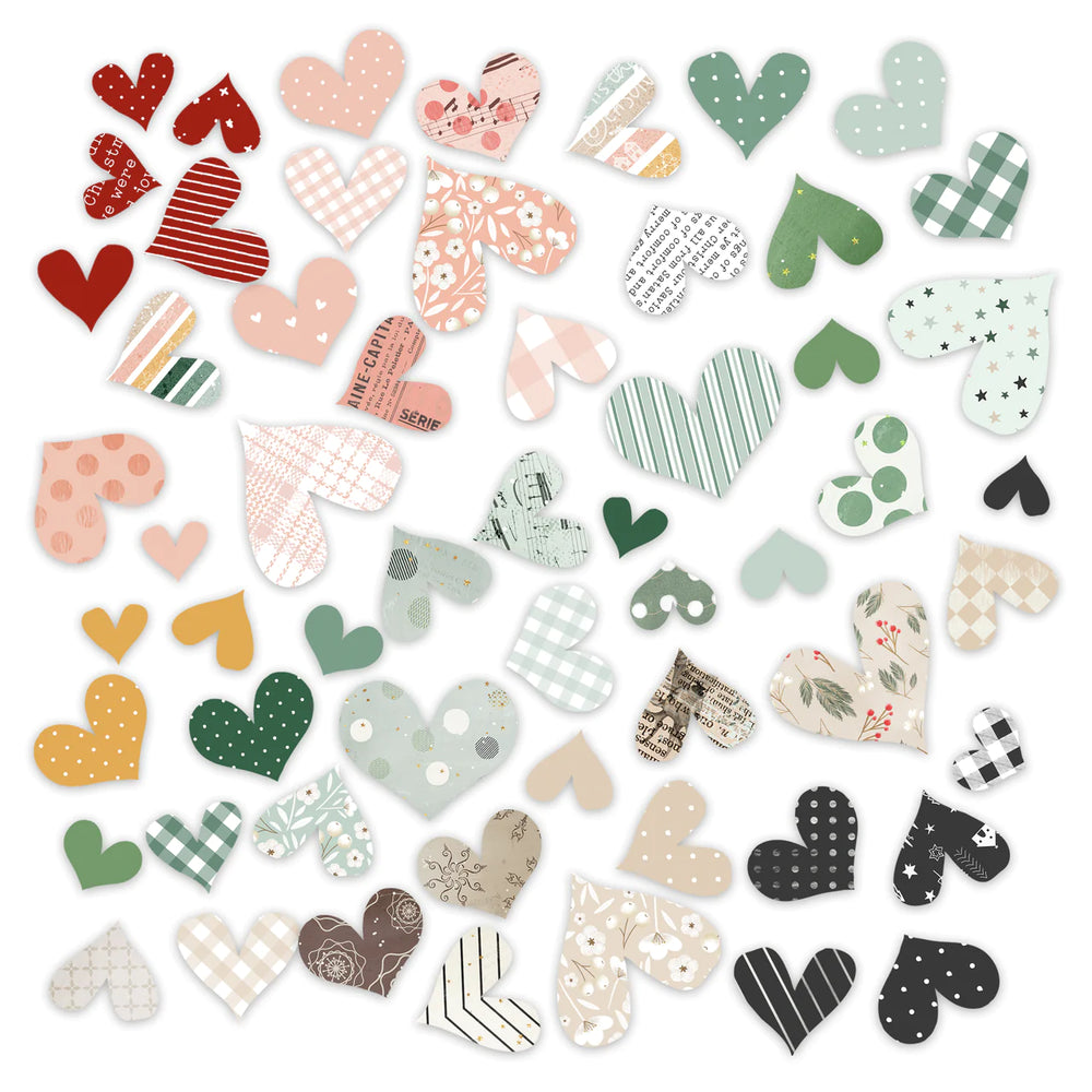 Pretty Little Studio Comfort & Joy - Filled With Love Die Cuts