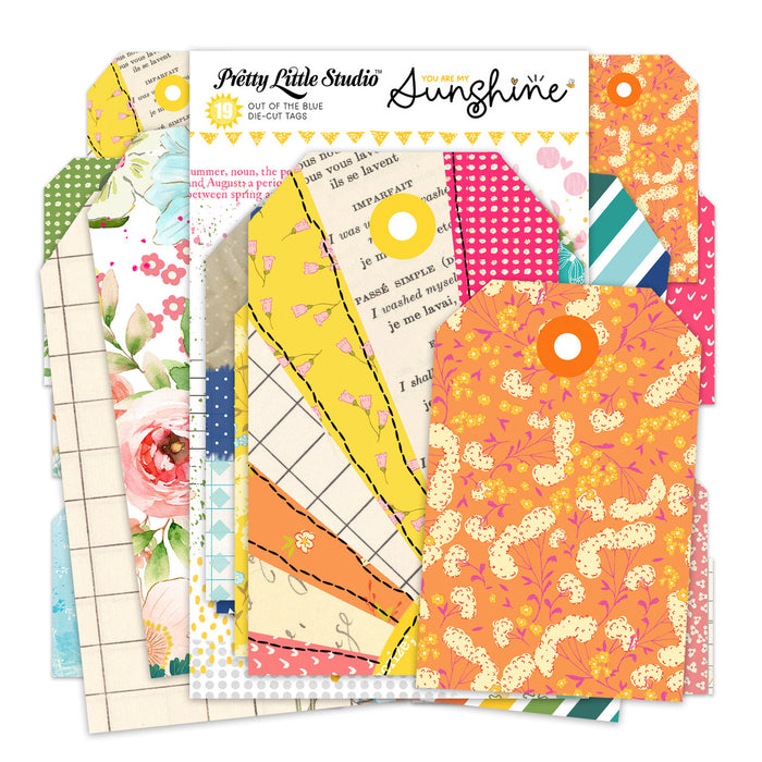 Pretty Little Studio You Are My Sunshine - Out Of The Blue Die Cut Tags