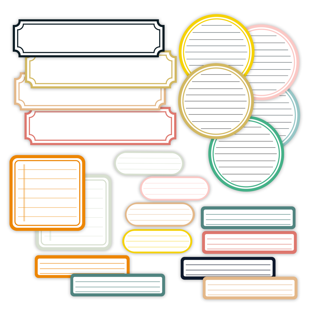 Pretty Little Studio Good Vibrations - Hey There Labels Die-Cuts