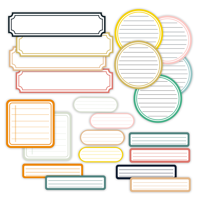 Pretty Little Studio Good Vibrations - Hey There Labels Die-Cuts