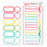 Pretty Little Studio Candy Cane - Fruit Cake Labels Punch Outs