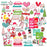 Pretty Little Studio Candy Cane - Merry Mix Die Cuts