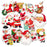Pretty Little Studio Candy Cane - Oh Santa Large Vintage Die Cuts