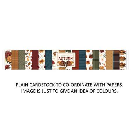 Carta Bella Here Comes Autumn - Bazzill Matchmaker Pack
