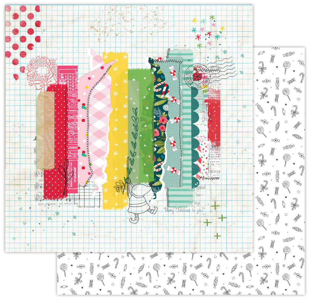 Pretty Little Studio Candy Cane - Holly Jolly