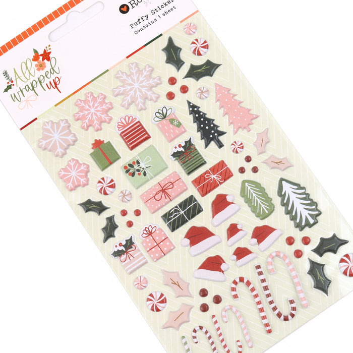 Rosie's Studio All Wrapped Up - Puffy Motif Stickers