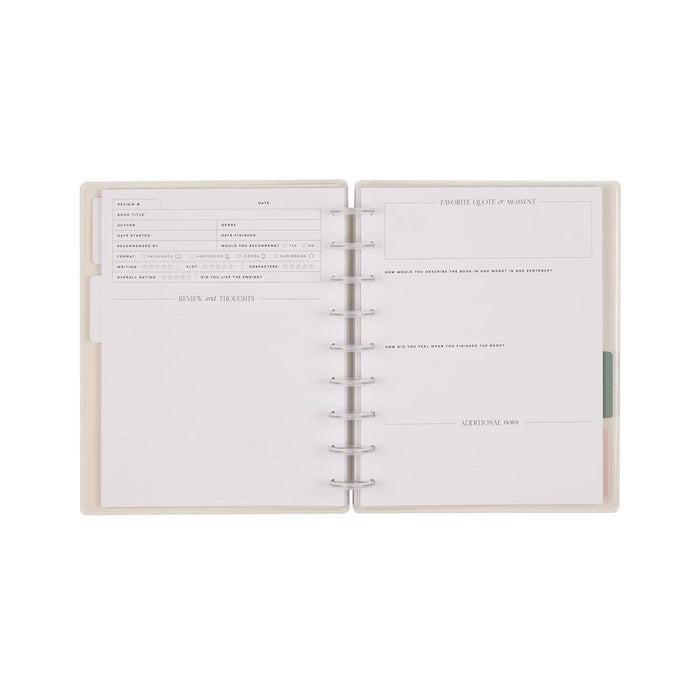 Me & My Big Ideas Happy Planner - Modern Bookish Classic Reading Guided Journal