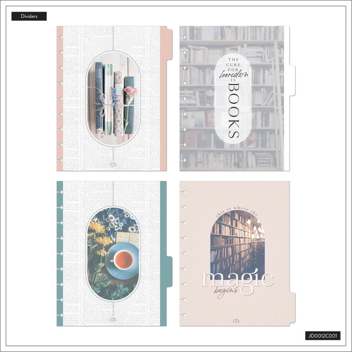 Me & My Big Ideas Happy Planner - Modern Bookish Classic Reading Guided Journal