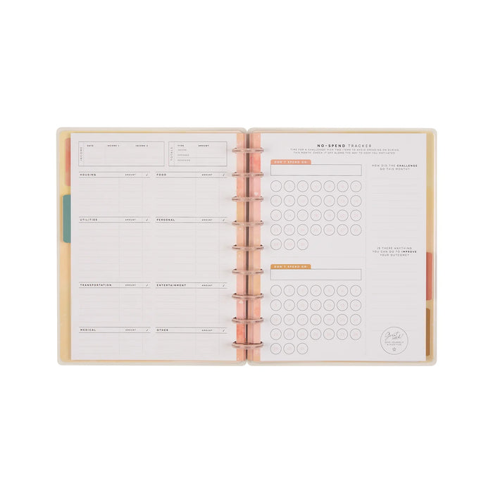 Me & My Big Ideas Happy Planner - Textured Canvas Budget Guided Journal