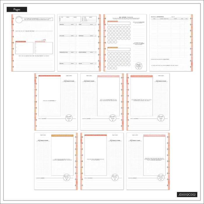 Me & My Big Ideas Happy Planner - Textured Canvas Budget Guided Journal