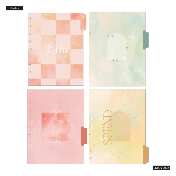 Me & My Big Ideas Happy Planner - Textured Canvas Budget Guided Journal