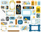 Echo Park Little Builder - Ephemera Frames & Tags