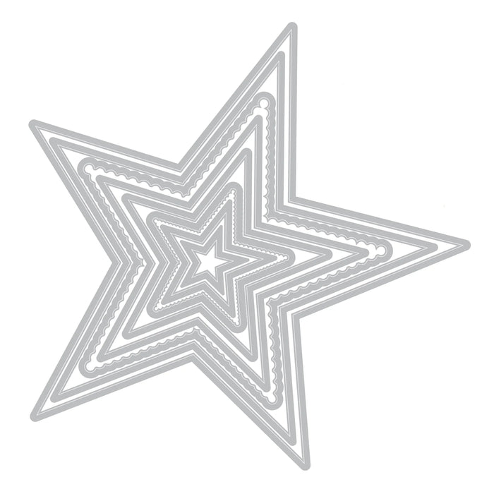 Sizzix Framelits Die - Fancy Stars